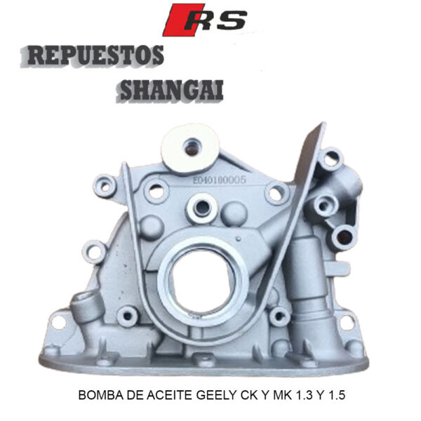 Bomba de aceite geely