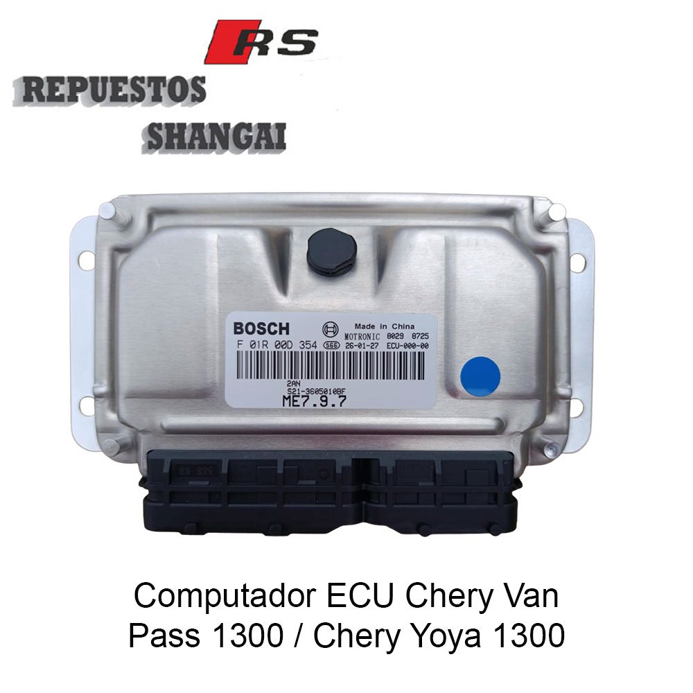Computador ECU Chery Van Pass Motor 1.3