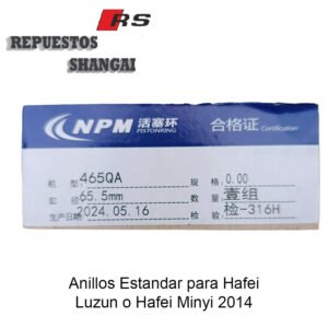 Anillos de Motor STD Hafei Luzun / Minyi 1.050